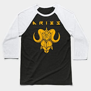 Aries Saint Seaiya Anime Fanart Baseball T-Shirt